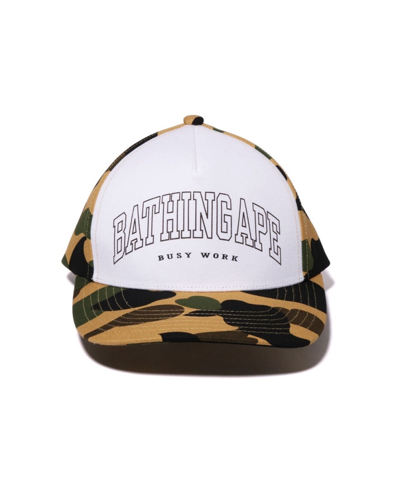 Chapeaux Bape 1st Jaune Homme | BAV-13500198